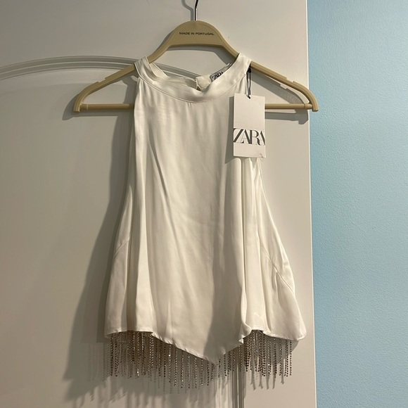 Zara Satin Top - Picture 1 of 3